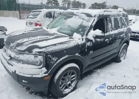 2025 Ford Bronco Sport Big Bend z USA, uszkodzony, nr VIN 3FMCR9BN7SRE38142